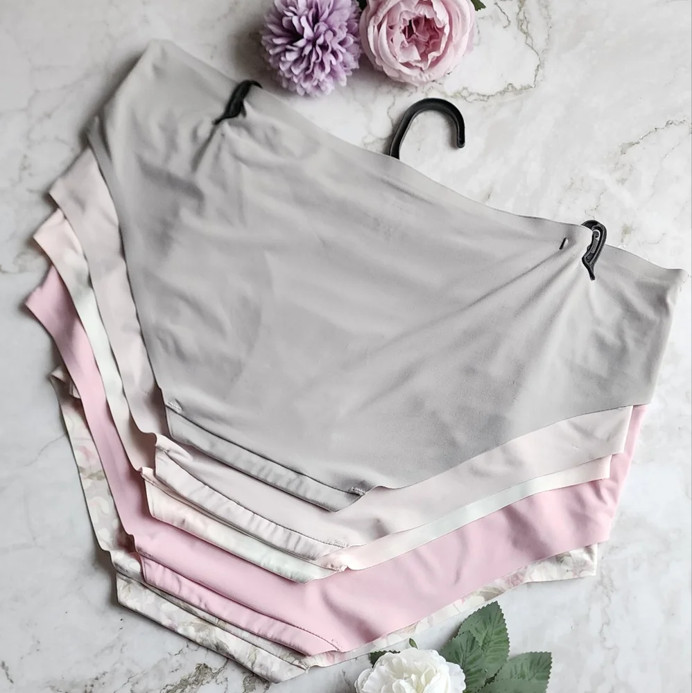 👙 5 Pack Vince Camuto no show tagless underwear L NWT